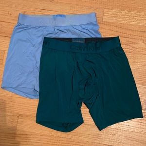 Calvin Klein Black Microfiber Boxer Briefs (S)